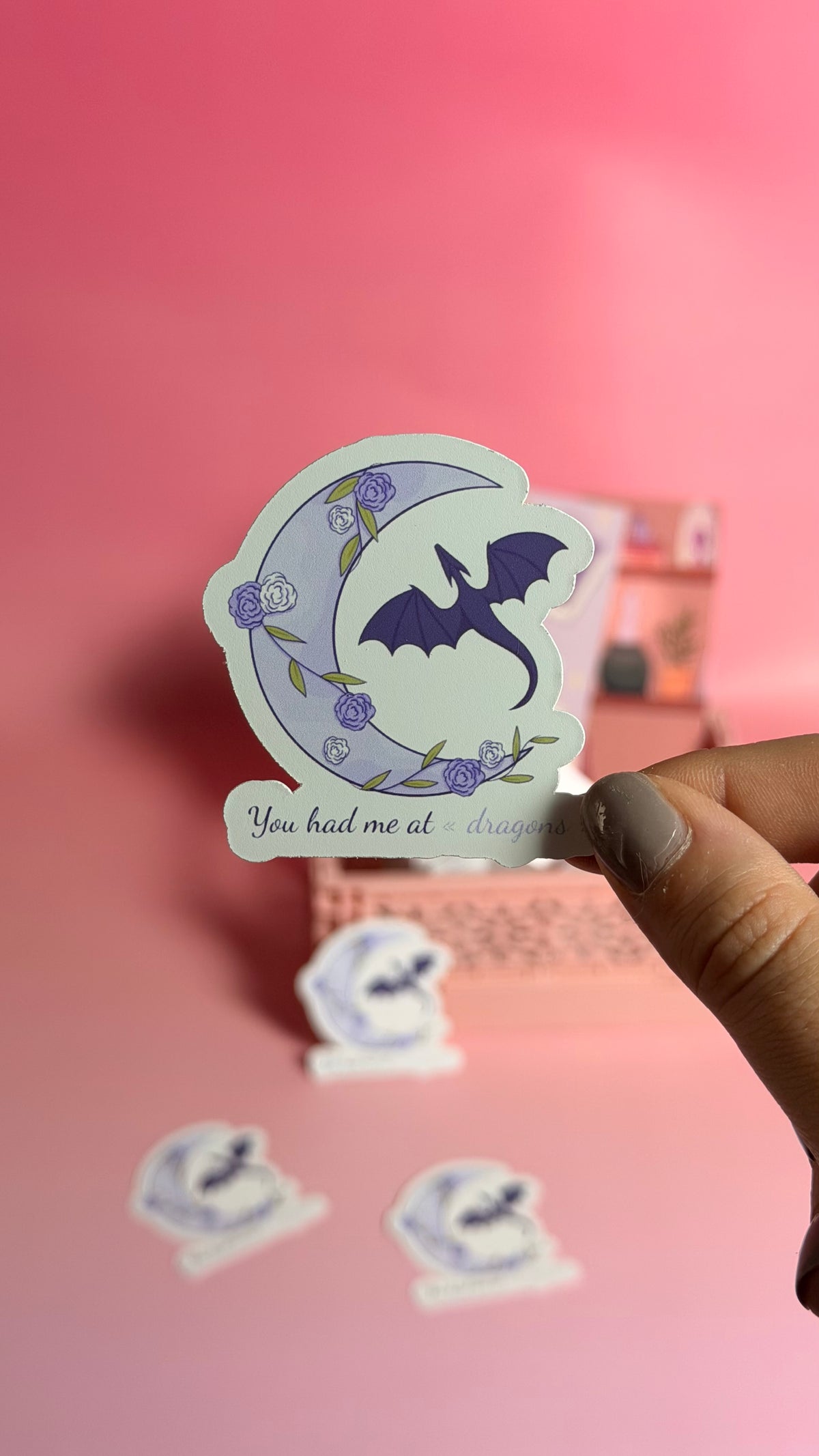 Stickers à l’unité Romantasy